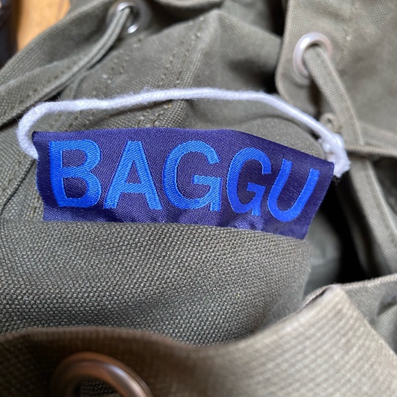 Baggu Green Canvas backpack - Picture 11 of 15